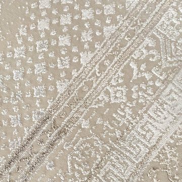 Teppich Orient Teppich „light classic“ dezent verziert in creme beige, Carpetia, rechteckig, Höhe: 5 mm