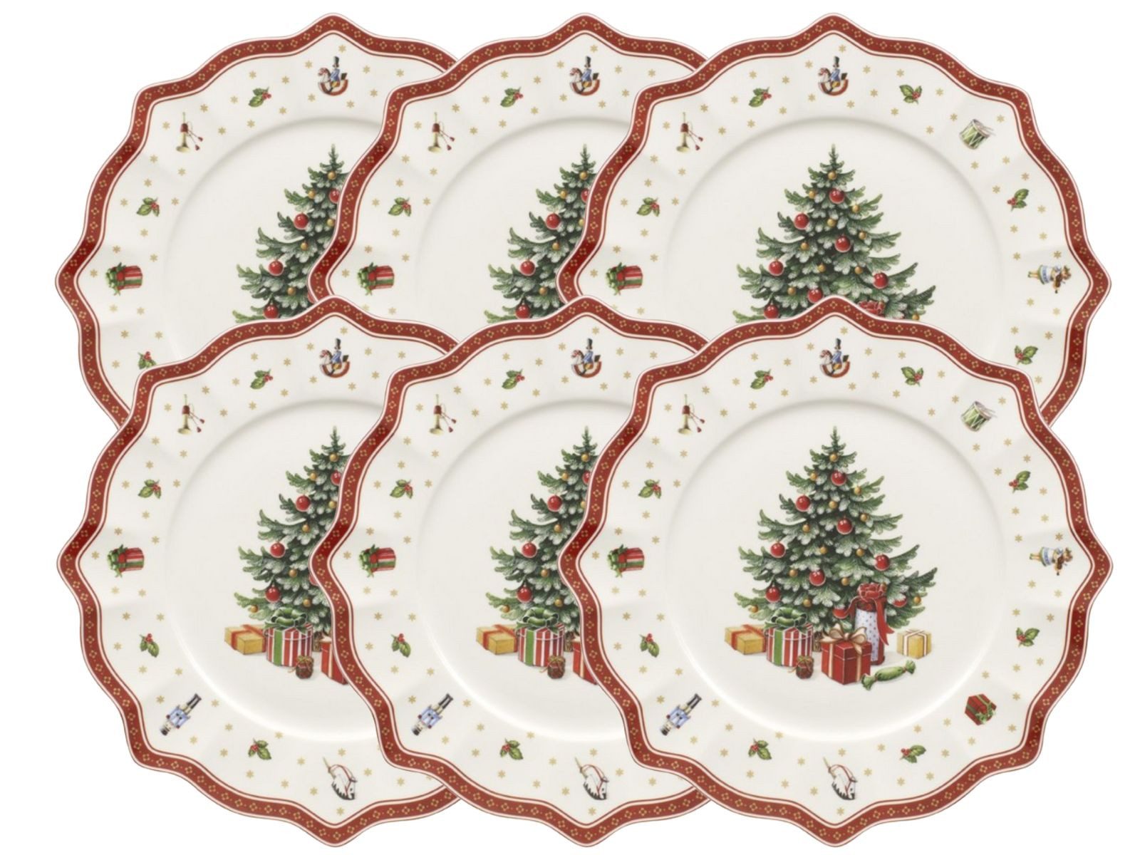 Villeroy & Boch Тарелки-Set Toy's Delight Platzteller 35 cm Set6, Premium Porcelain