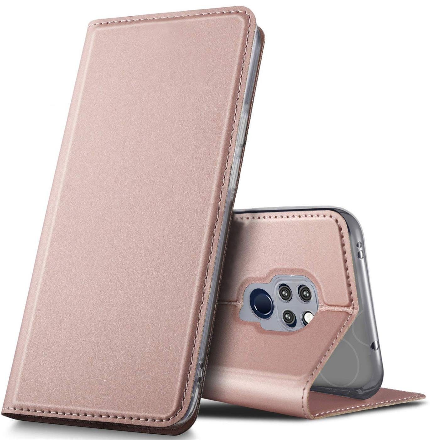 CoolGadget Handyhülle Magnet Case Handy Tasche für Huawei Mate 20 6,5 Zoll,  Hülle Klapphülle Ultra Slim Flip Cover für Mate 20 Schutzhülle