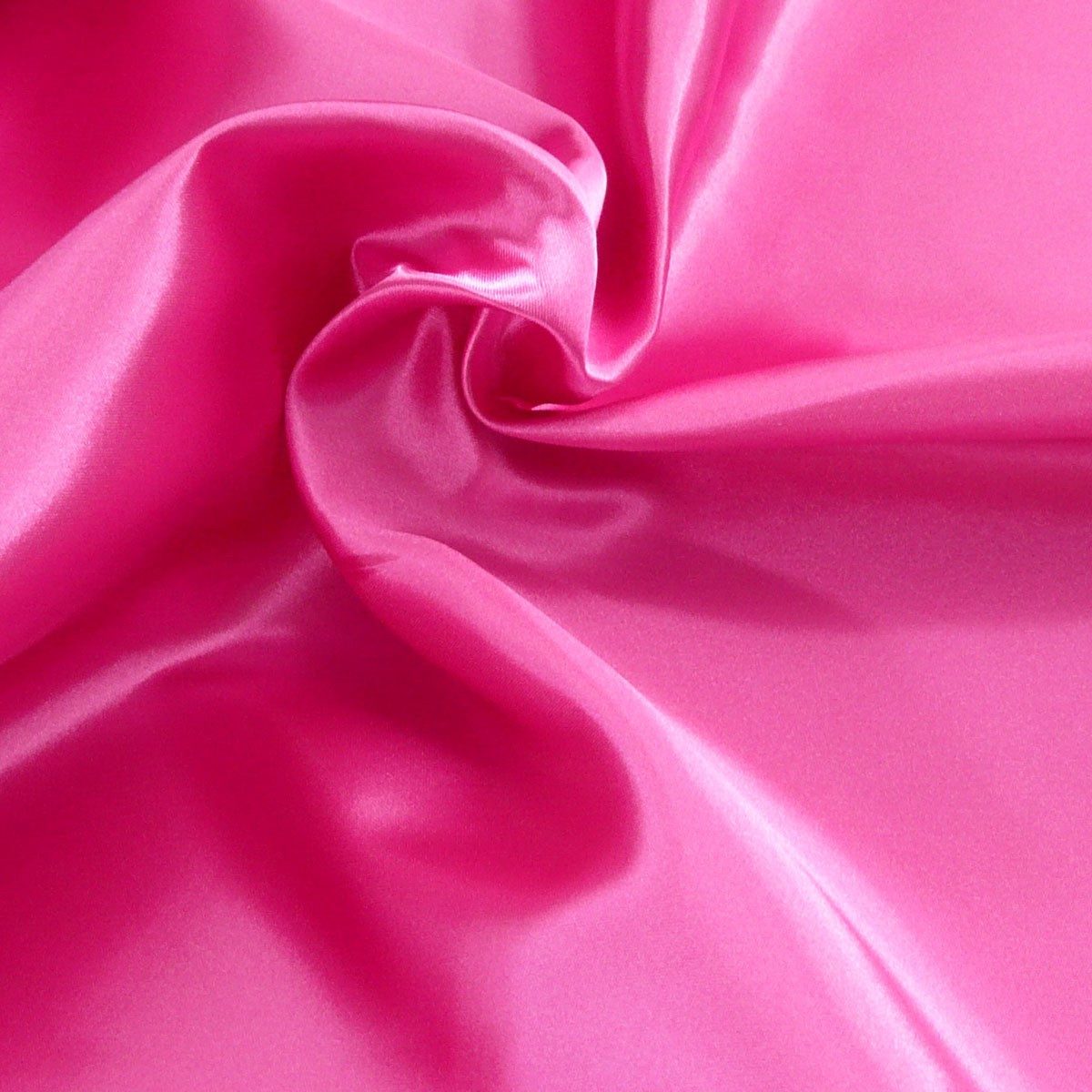 Stoff Kreativstoff Satinstoff einfarbig pink 1,4m Breite