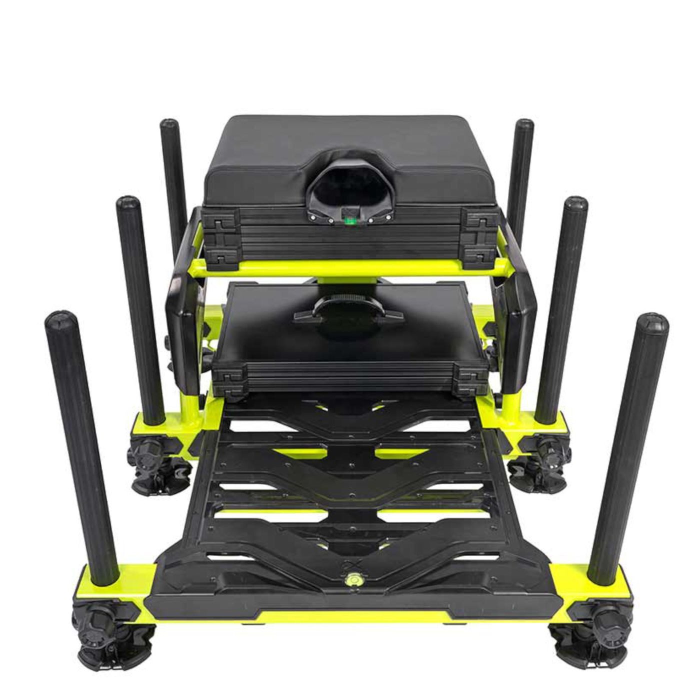 Fox Matrix Angelkoffer Fox Matrix S36 Pro Seatbox Lime Edition - Sitzkiepe