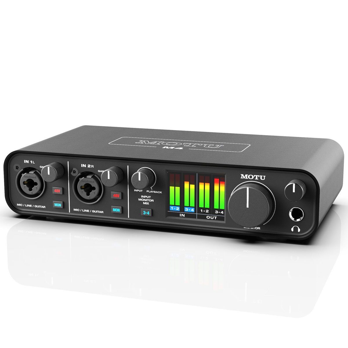 M4 Audio Interface Digitales Aufnahmegerät