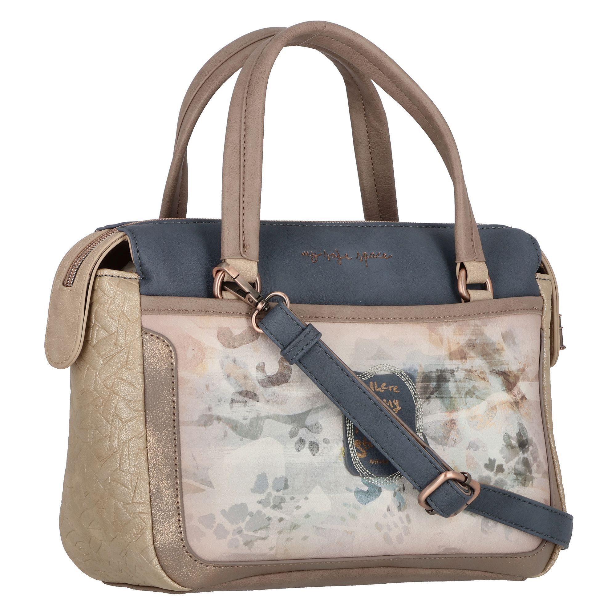 Anekke Schultertasche Nature, Polyurethan