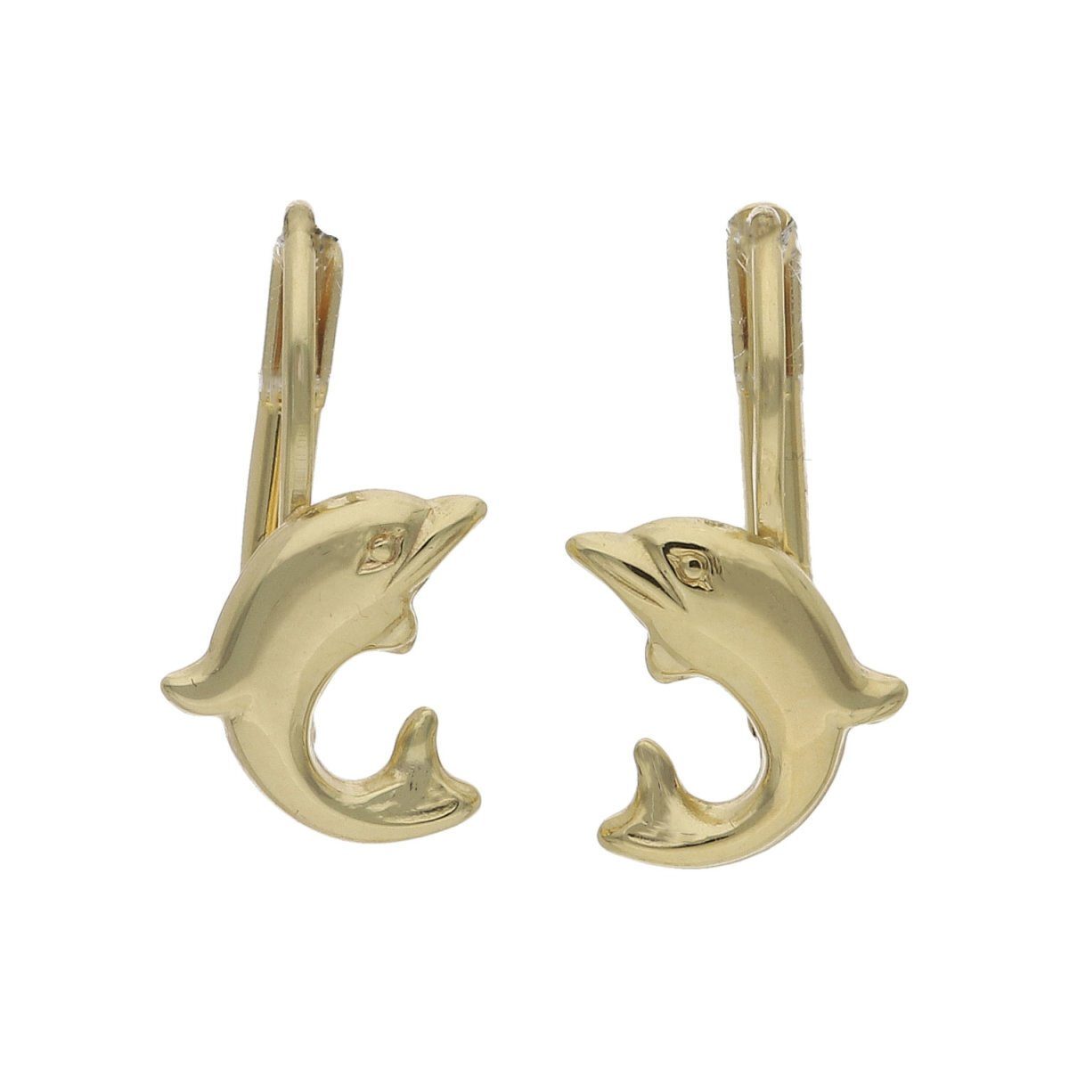 JuwelmaLux Paar Ohrhänger Ohrhänger Gold, inkl. Schmuckschachtel