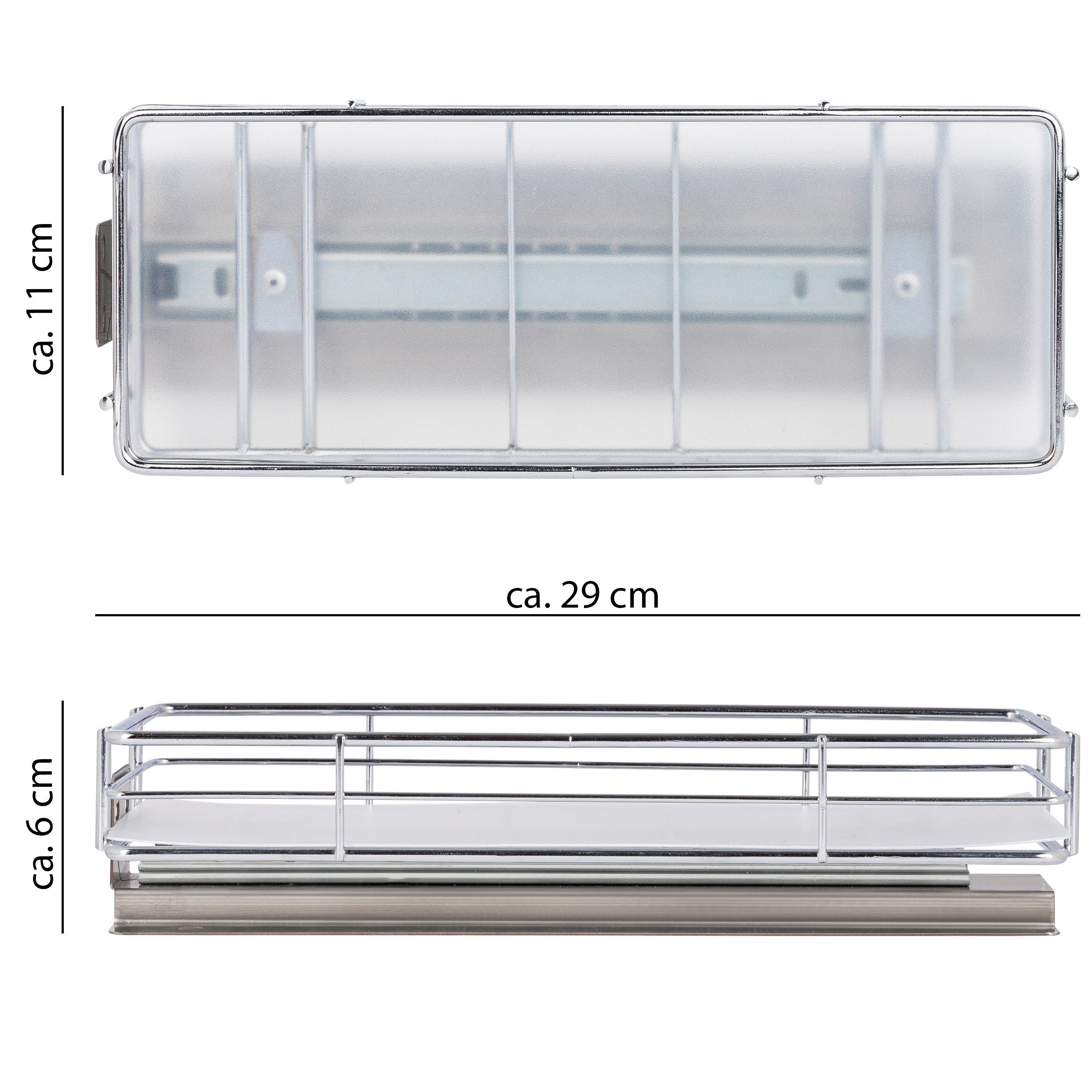 ONVAYA Gewürzregal ausziehbar, Gewürzständer aus Edelstahl günstig online kaufen