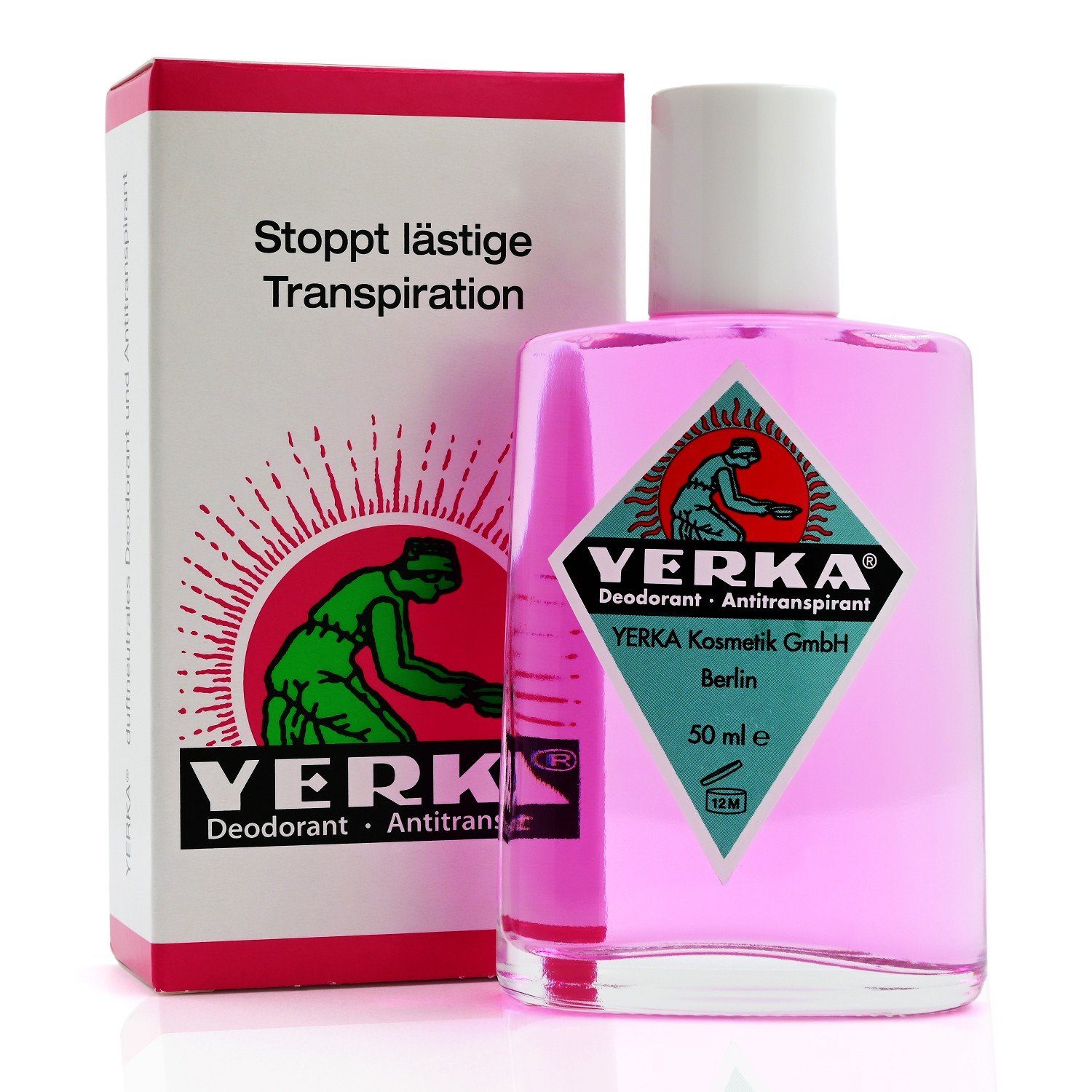 Deo-Pumpspray YERKA Deodorant Antitranspirant, 50 ml