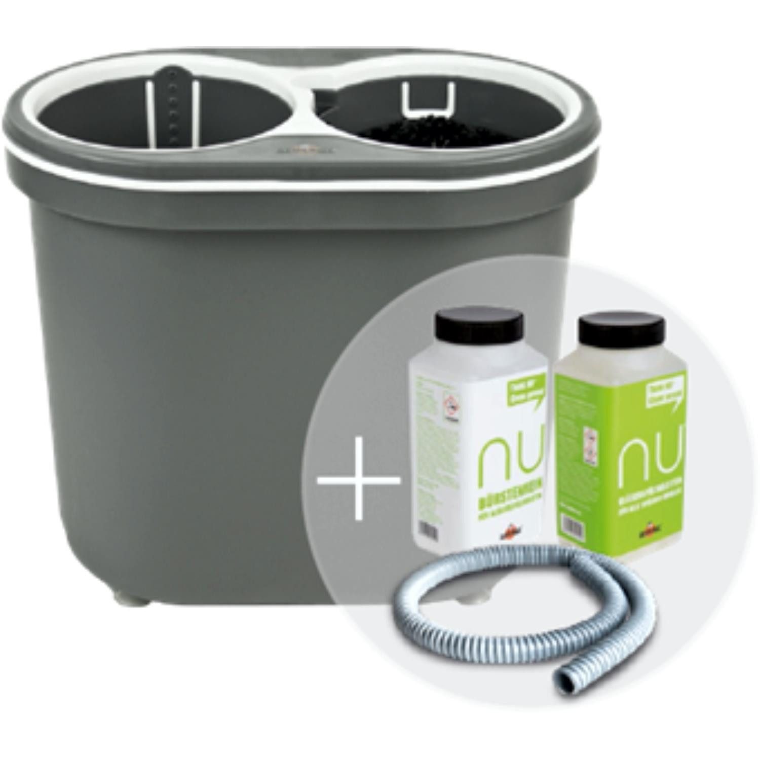 SPÜLBOY® SPÜLBOY NU® water+ portable Gläserspülgerät Spültabletten Bürstenrein Reinigungskonzentrat