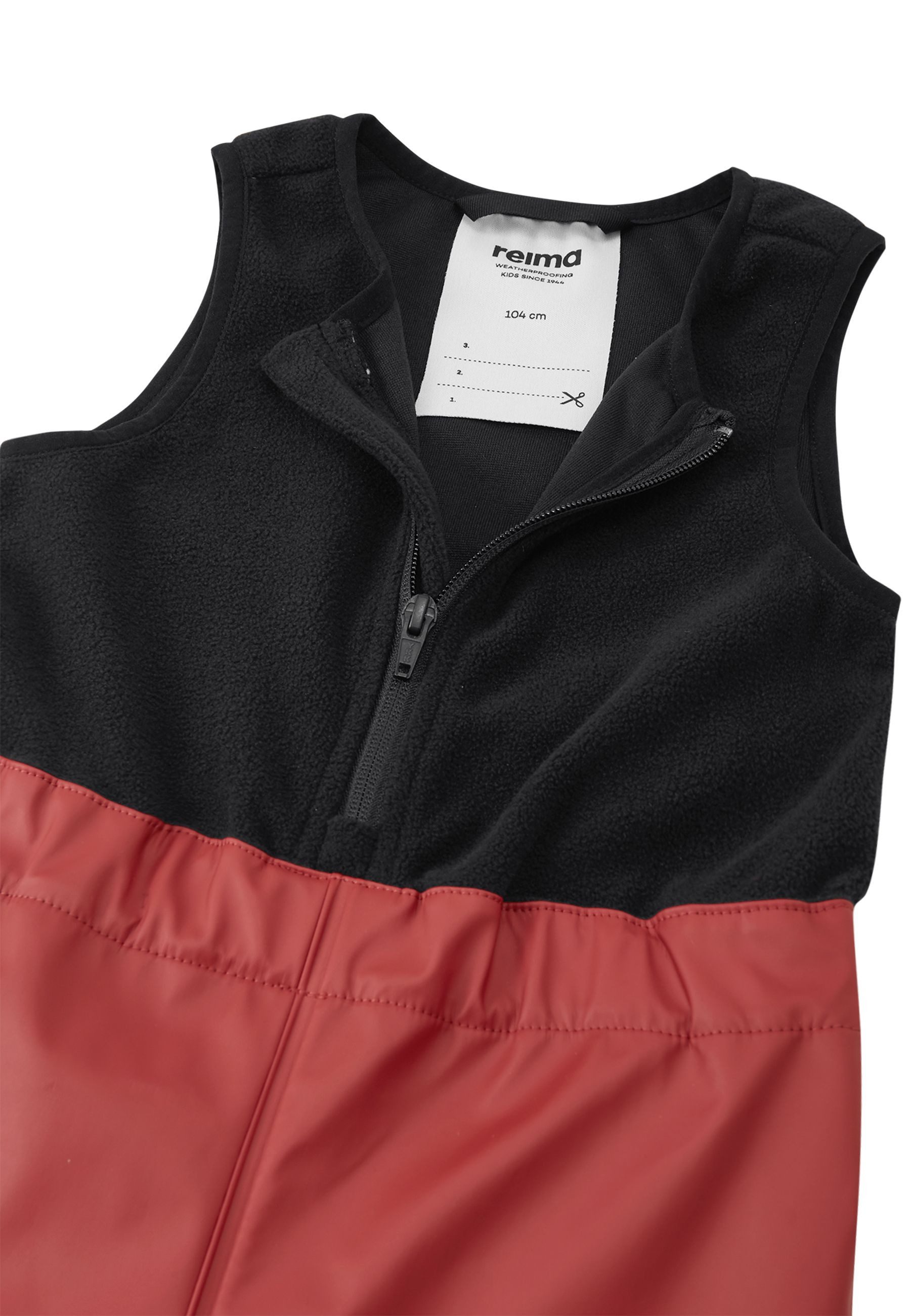 reima Regenhose LOISKE Regenhose PVC- und PFAS-frei, Weiches, warmes Fleecefutter
