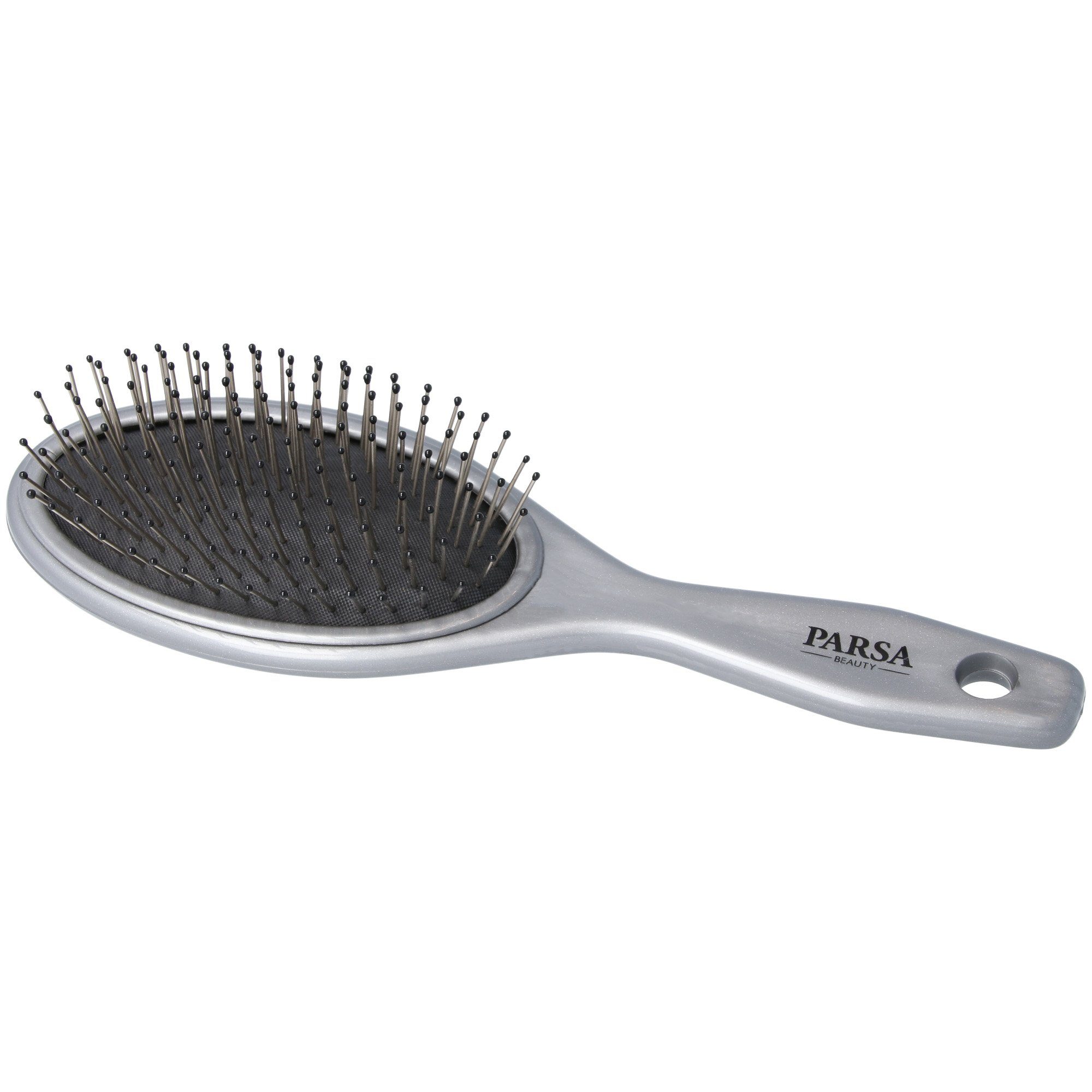 PARSA Beauty Haarbürste Haarbürste Unicolor Metallpins mit