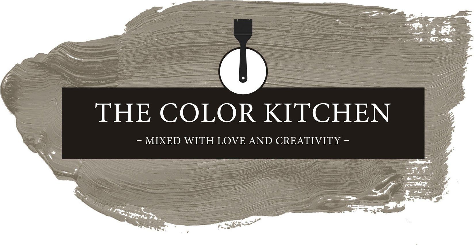 A.S. Création Wand- und Deckenfarbe Seidenmatt Innenfarbe THE COLOR KITCHEN, für Wohnzimmer Schlafzimmer Flur Küche, versch. Taupetöne