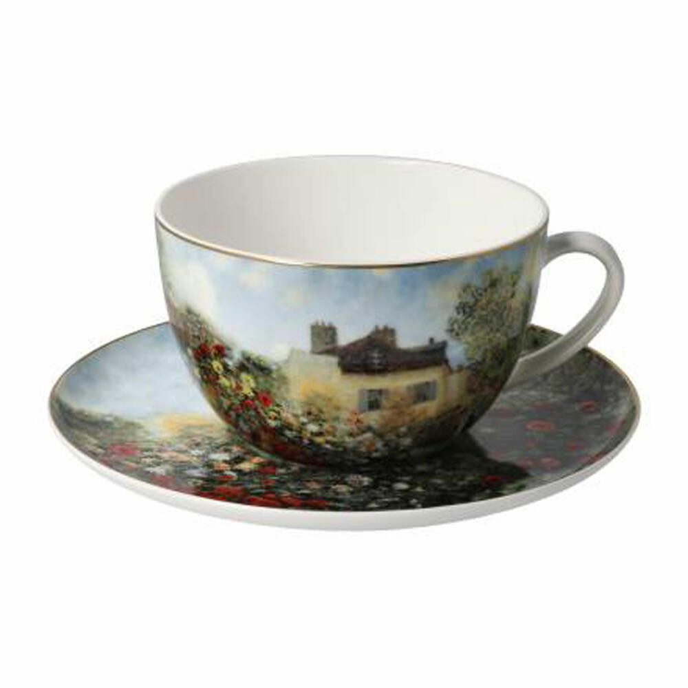 Goebel Tasse Claude Monet - Das Künstlerhaus, Fine Bone China