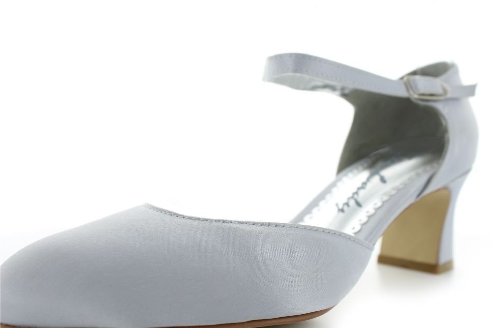 White Lady 255 klassische Satin-Pumps Slingpumps