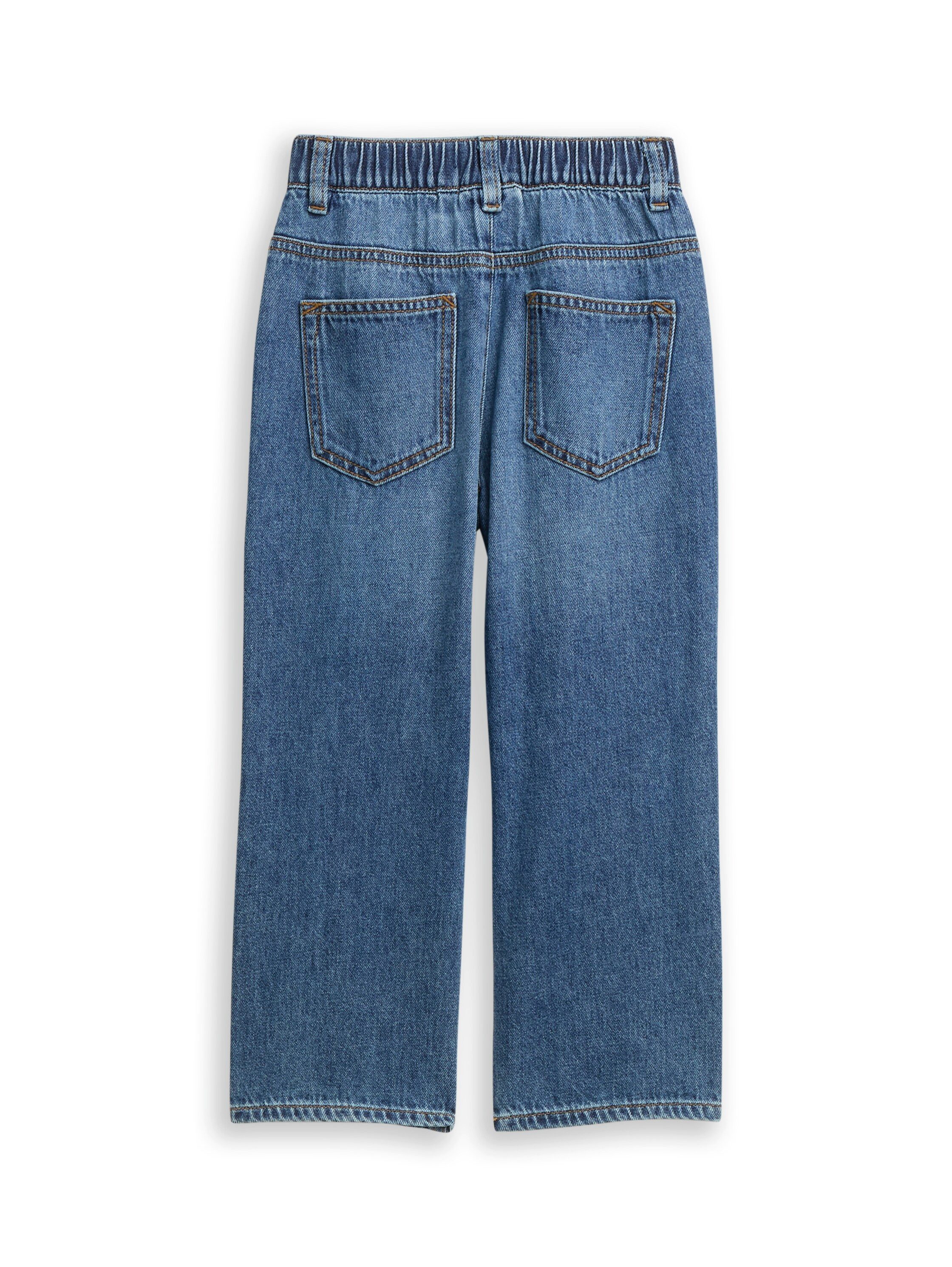 TOM TAILOR Weite Jeans mit Taschen