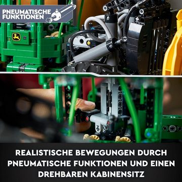 LEGO® Konstruktionsspielsteine Technic John Deere 948L-II Skidder Set,Baufahrzeug für Kinder, (Geschenk Weihnachten, Geburtstag, Frauen Männer Kinder reduziert Kran, 1492 St., Baukasten Erwachsene, Kinder Sale, Technik Auto Bagger Kran LKW, ab 18), Bausteine Konstruktionssteine, Bausatz, Spielzeug, Klemmbausteine