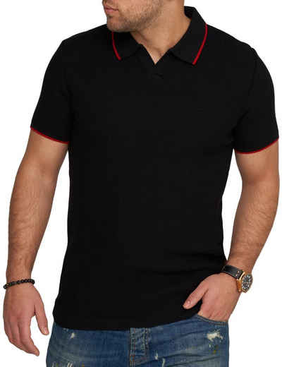 CARISMA Poloshirt CRCANOAS Strick Kurzarm Polo T-Shirt