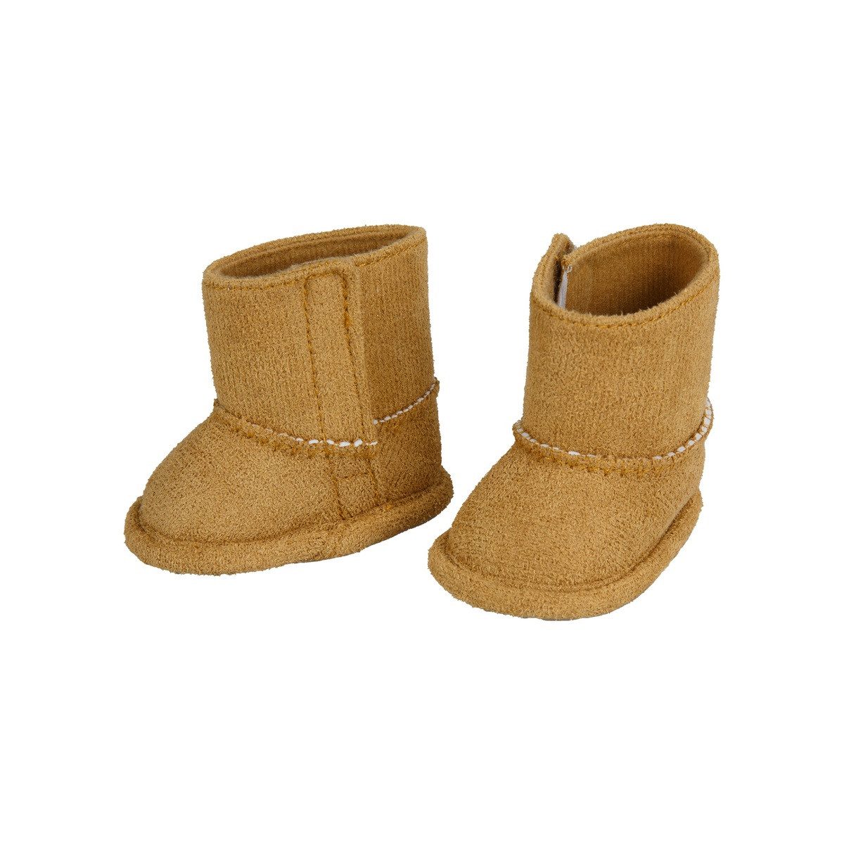 Heless Puppenkleidung Puppen-Stiefel Wildleder Optik braun Größe 38-45cm