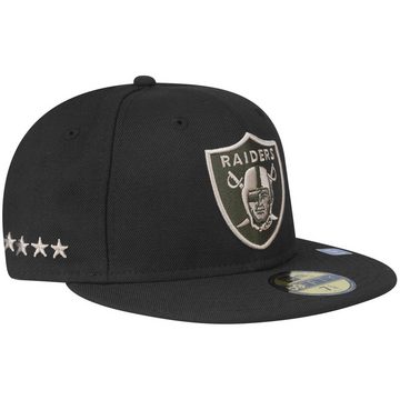 New Era Fitted Cap 59Fifty STARS Las Vegas Raiders