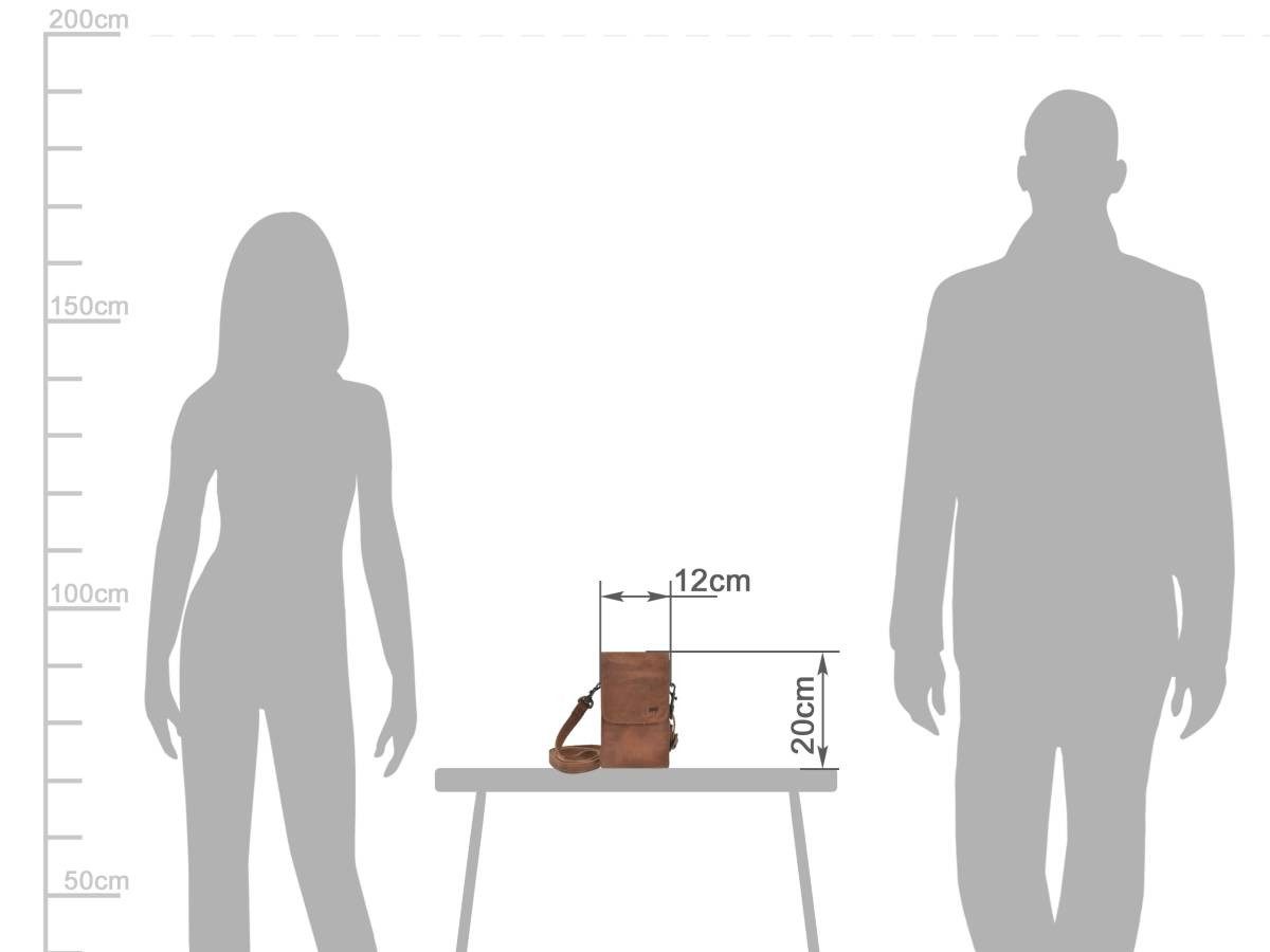 Bear Design Umhängetasche "Robbie" Damen Handytasche zum Umhängen Leder gro günstig online kaufen