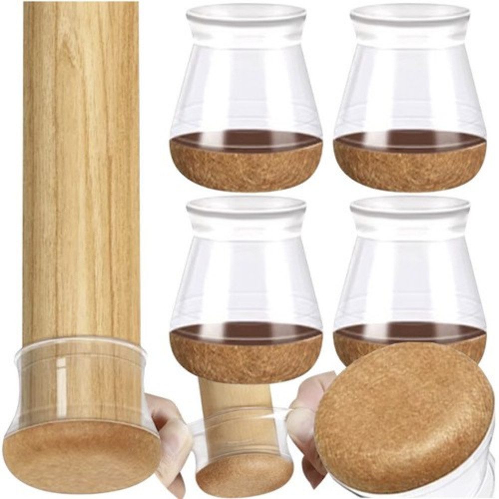 Ruhhy Stuhlrolle Stuhlbeinbezug Bezug Stuhlbein, (Spar-Set, 4-St., effektiv günstig online kaufen