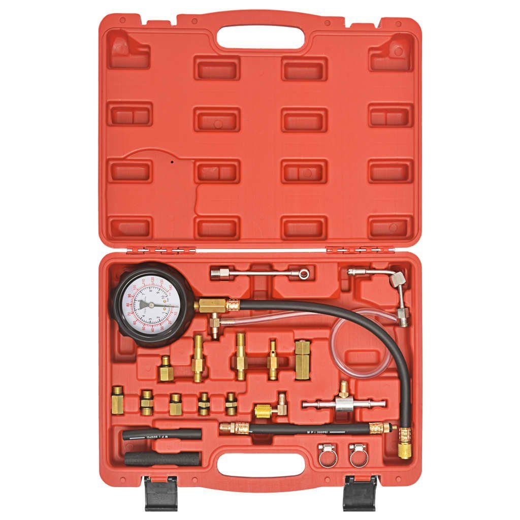 Werkzeugset Kraftstoff-Einspritzdruck-Prüfer-Set vidaXL