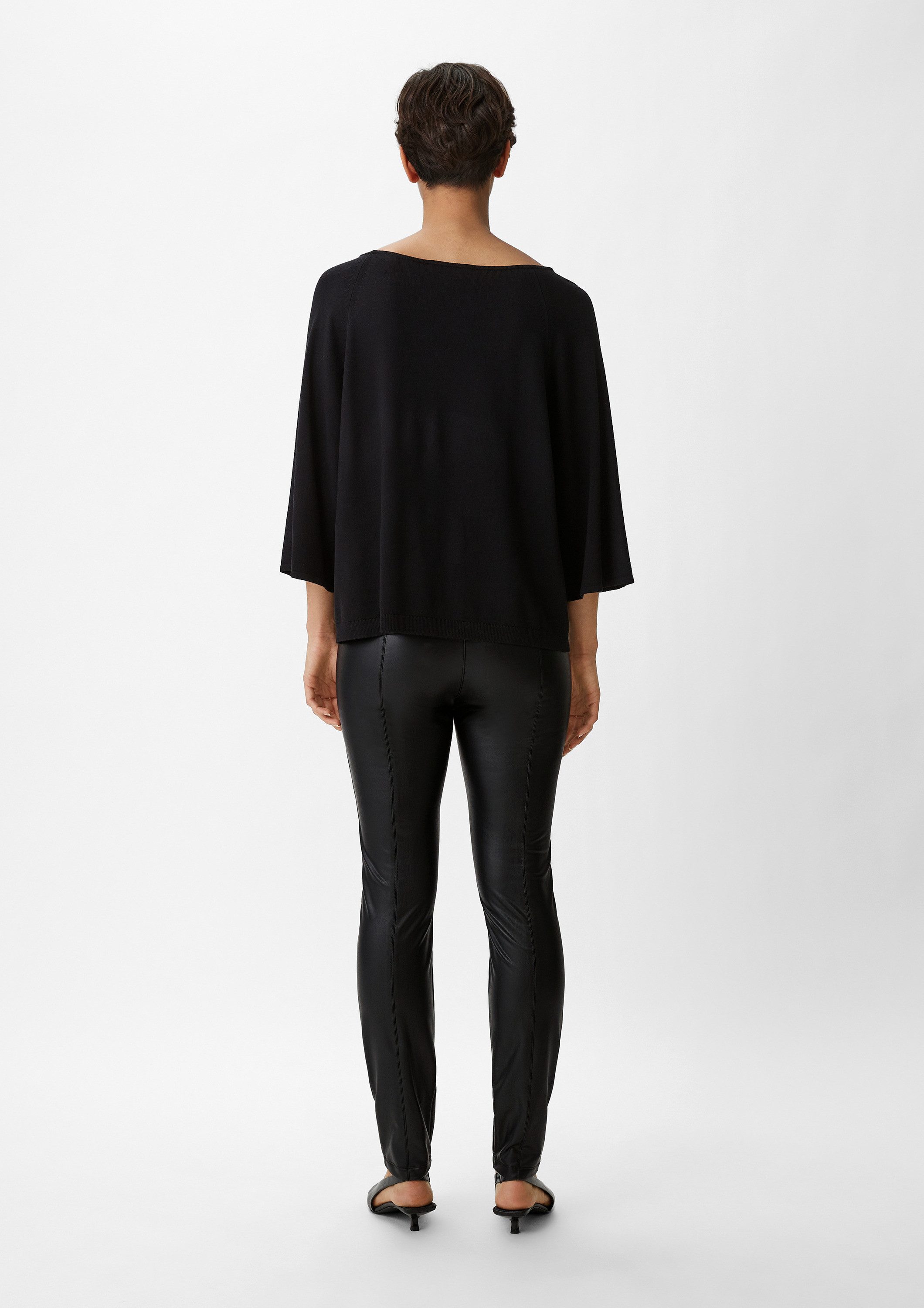 comma Leggings Hose Slim: Hose aus Lederimitat