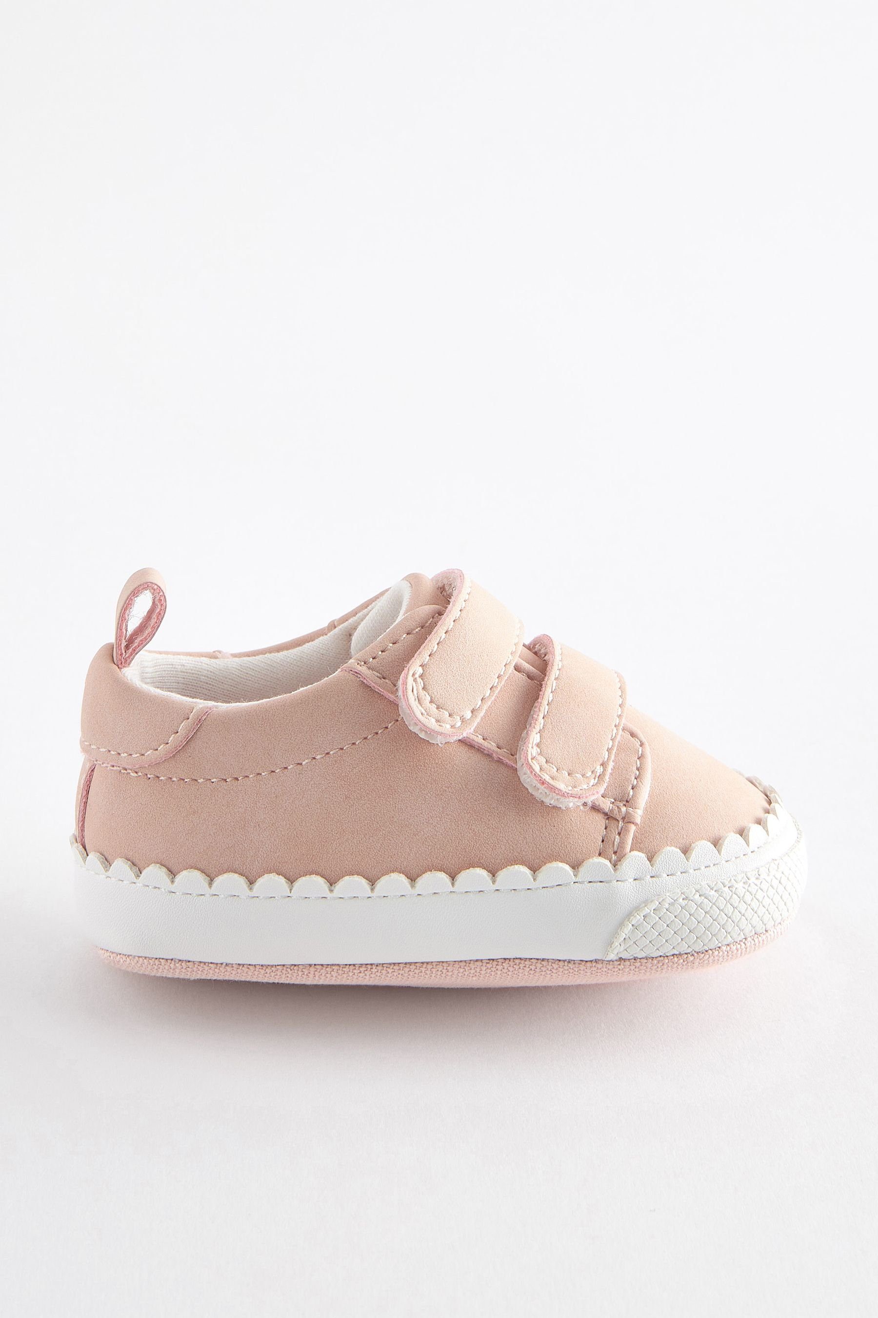 Next Pink Baby Scallop Trainer Babystiefel (1-tlg)