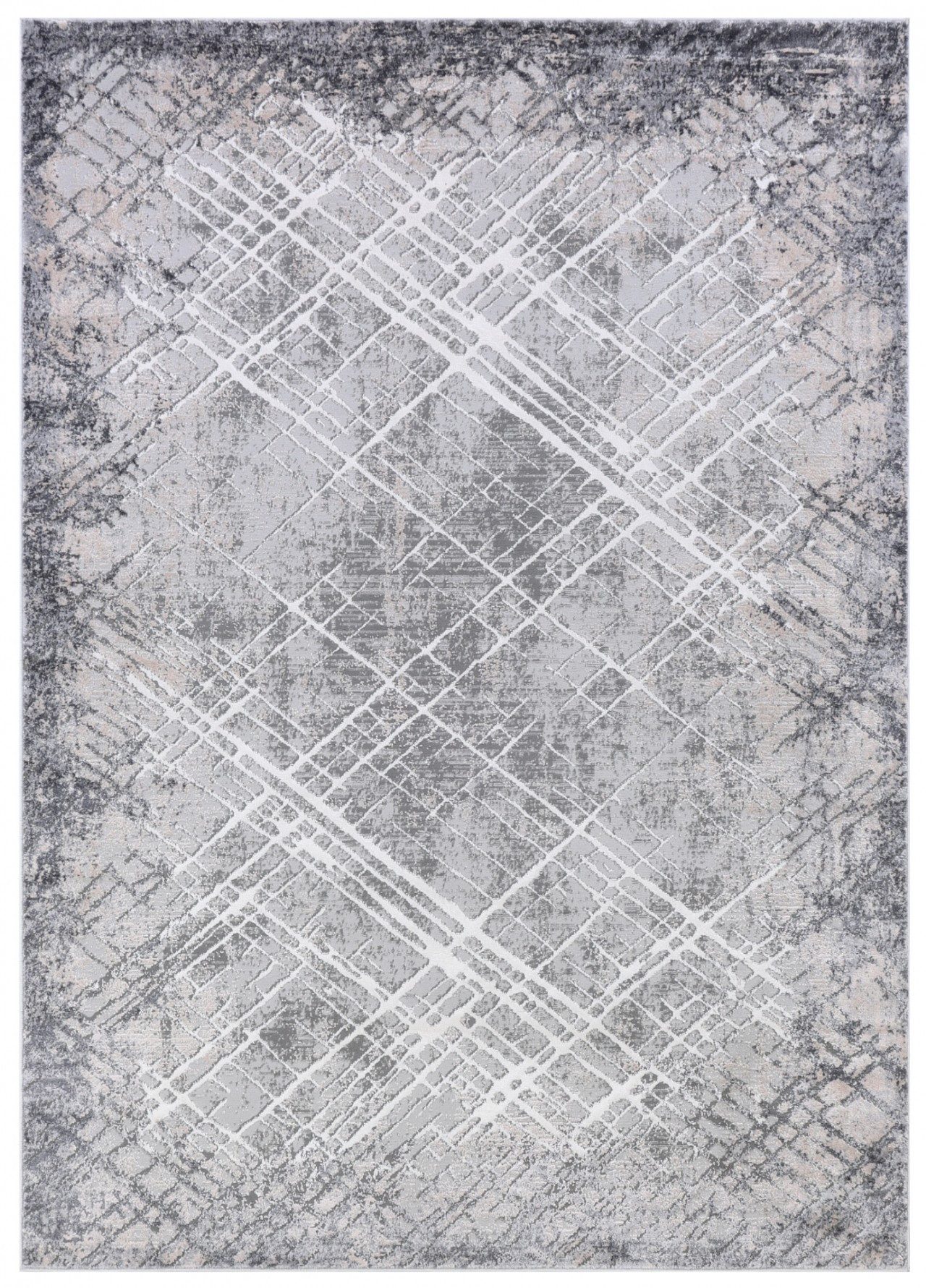 Mazovia Designteppich Abstrakt Wohnzimmer, Schlafzimmer, Esszimmer, Büro, 80 x 150 cm, Fußbodenheizung