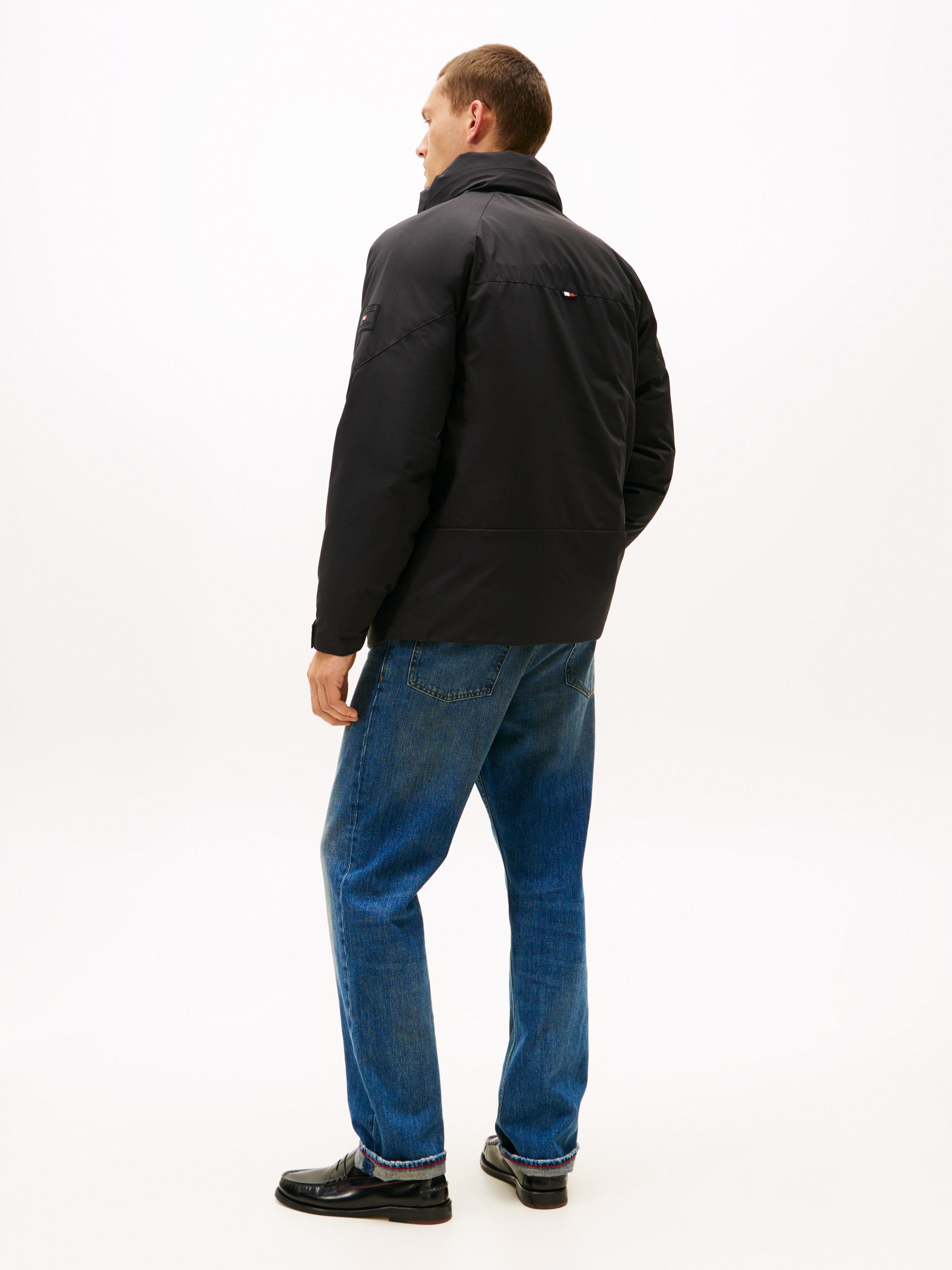 Tommy Hilfiger Outdoorjacke TECH PADDED JKT Winterjacke, Stehkragen mit verstaubarer Kapuze, relaxed fit