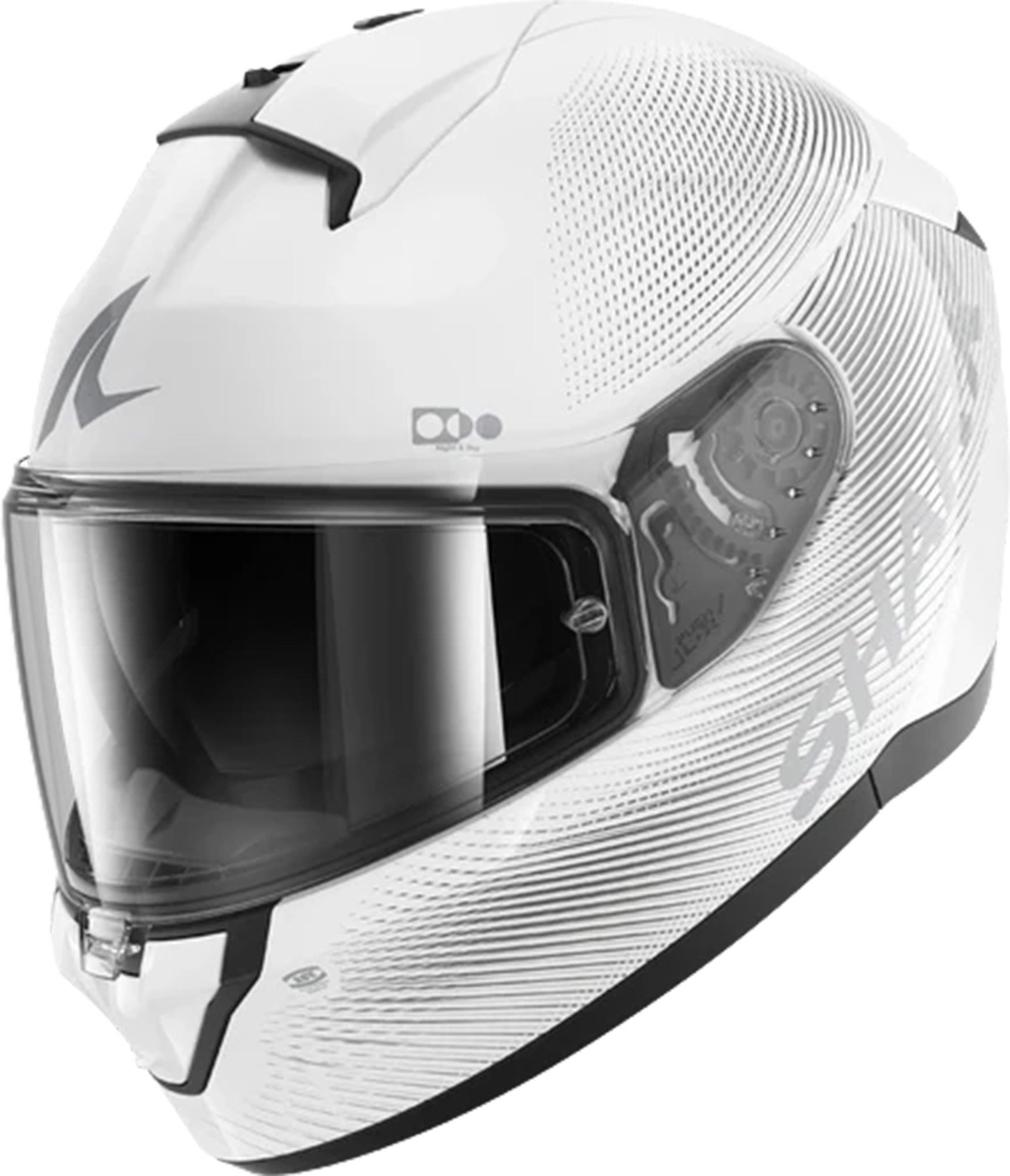 Shark Motorradhelm Ridill 2 SP Lyne Helm, Antifog Beschichtet,vorbereitet Für Kommunikationssystem,pinlocks