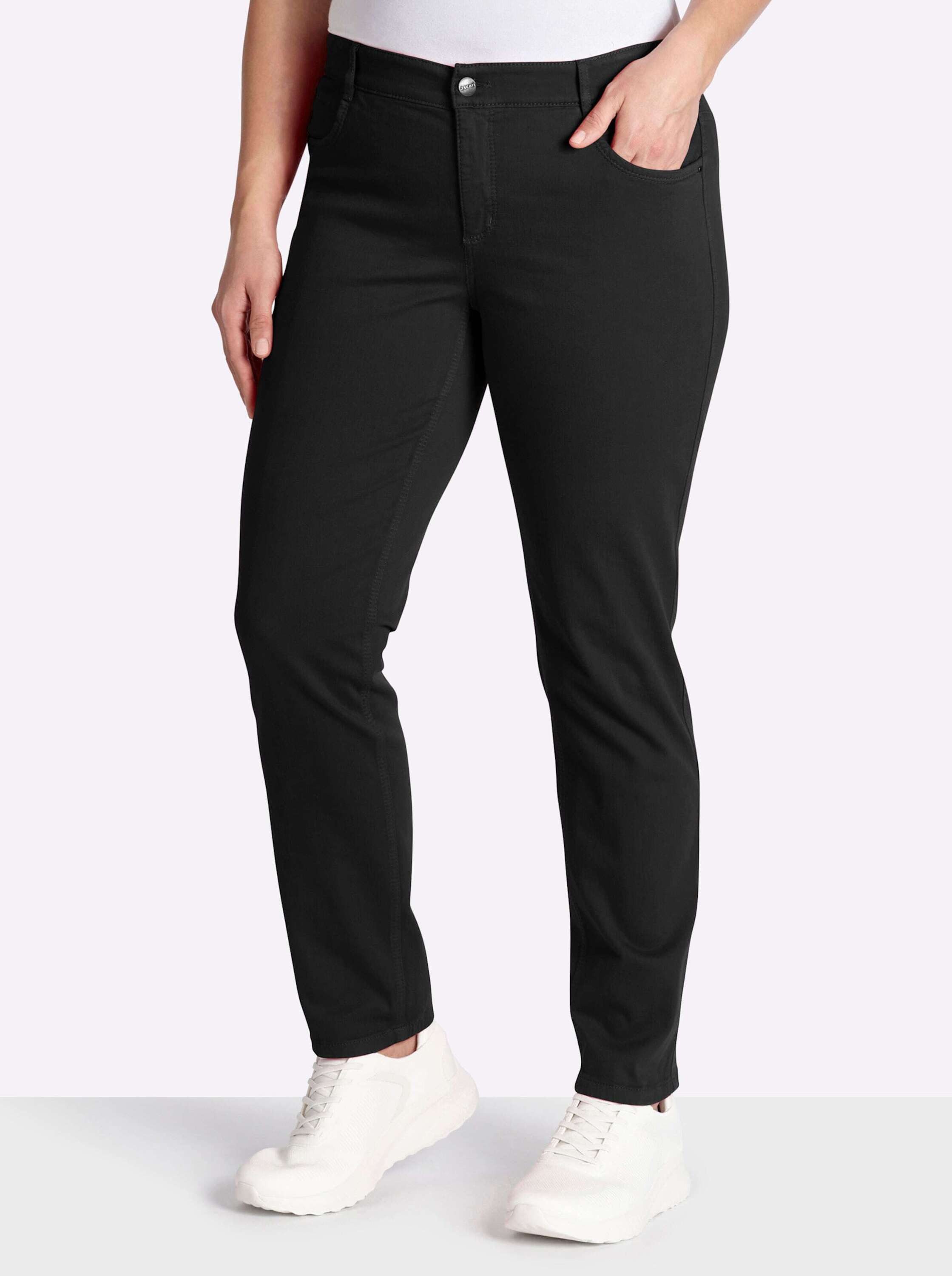 ascari Bequeme Jeans Edel-Jeans leicht vertieft