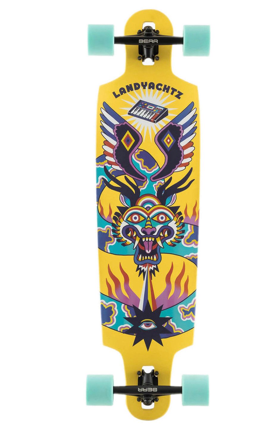 Longboard DROP CAT 38” DROP THROUGH LONGBOARD COMPLETE