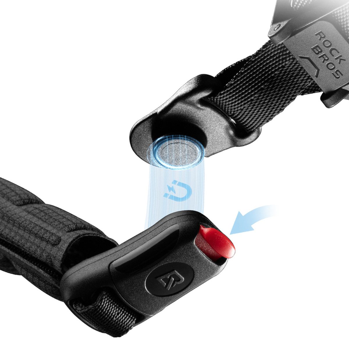 ROCKBROS Fahrradhelm LK-15, Carbonhelm mit 3D-Dämpfung und ultraleichtem Design