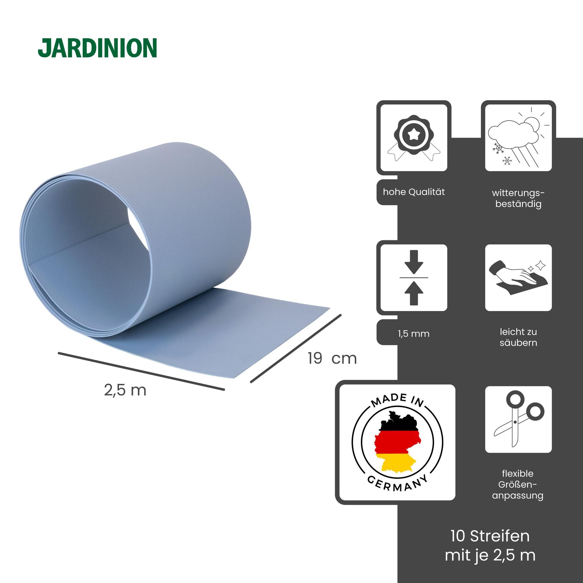 Jardinion Sichtschutzstreifen, (Doppelstabmattenzaun Sichtschutz, Sichtschu günstig online kaufen