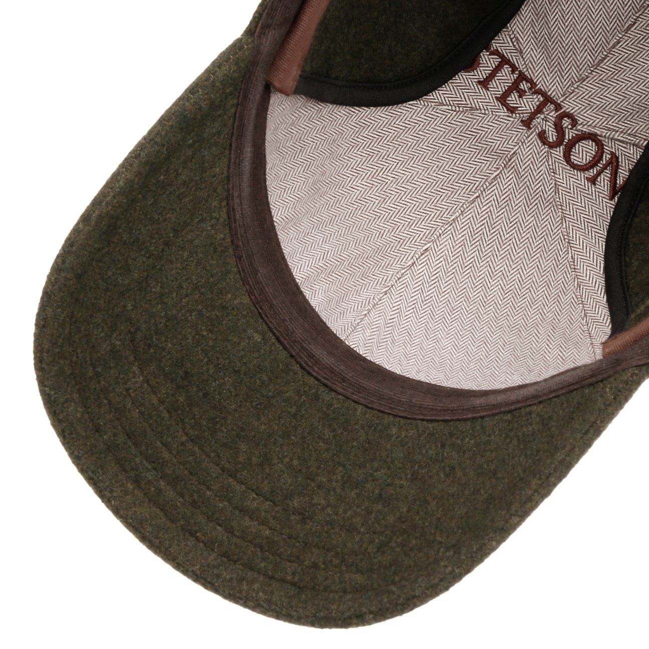 Stetson Baseball Cap (1-St) Baseballmütze Hinten geschlossen