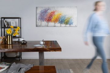 KUNSTLOFT Gemälde Wind of Change 140x70 cm, Leinwandbild 100% HANDGEMALT Wandbild Wohnzimmer