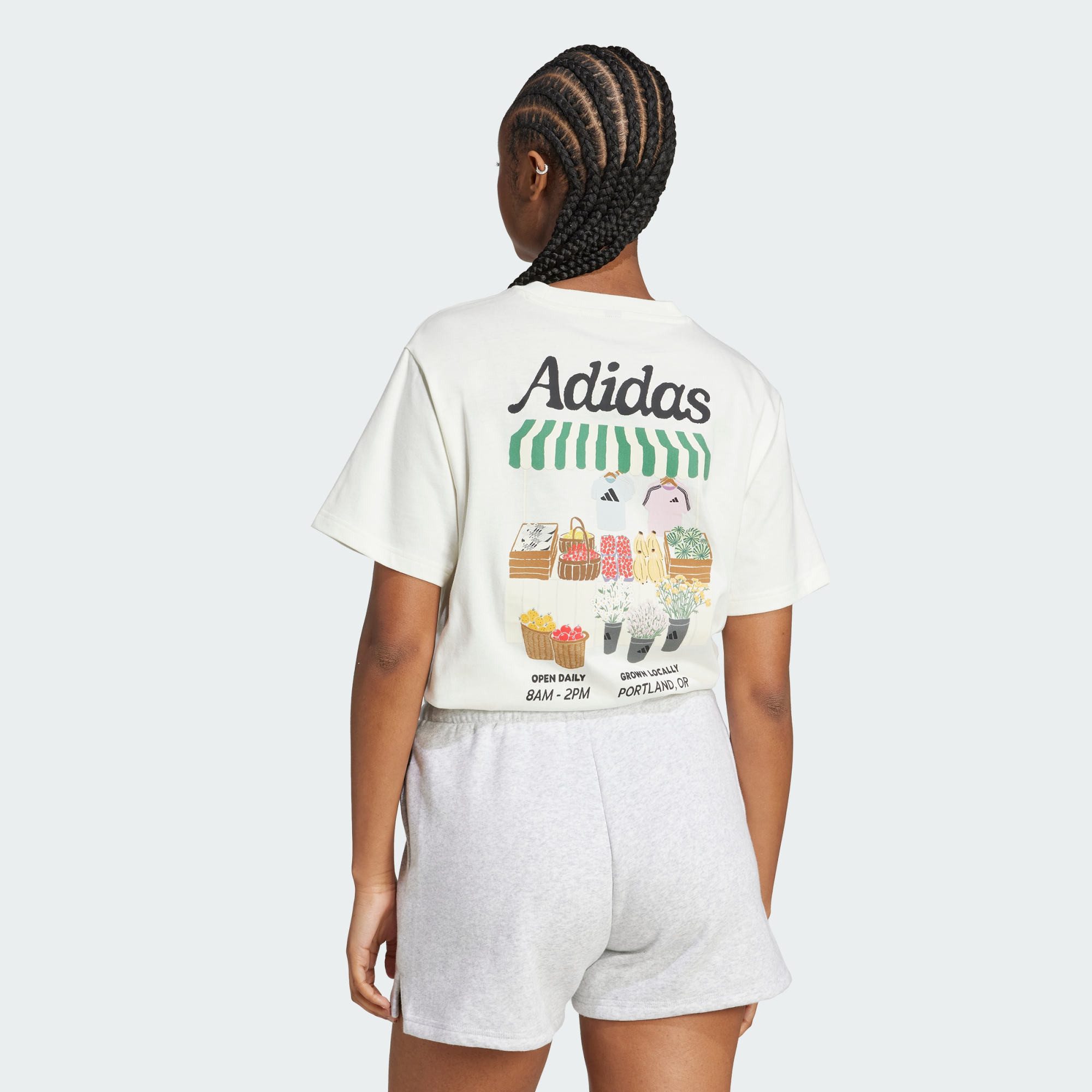 adidas Sportswear T-Shirt FARMERS MARKET GRAPHIC T-SHIRT (1-tlg)