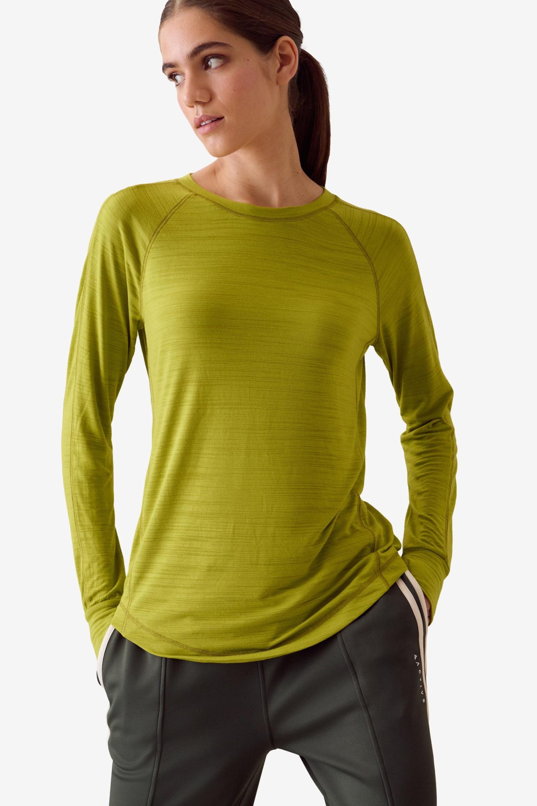 Langarmshirt Actives Leichtes Thermo-Langarmshirt