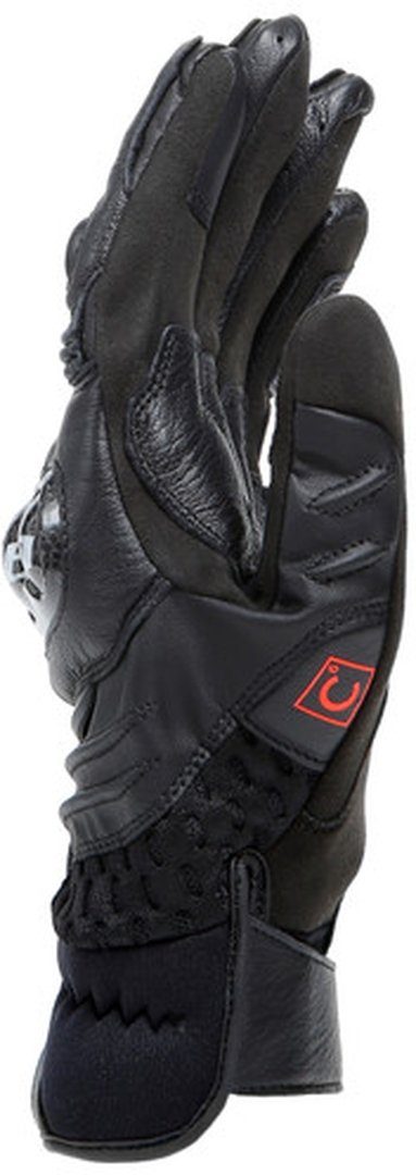 Short Dainese 4 Motorradhandschuhe Motorradhandschuhe Carbon Black