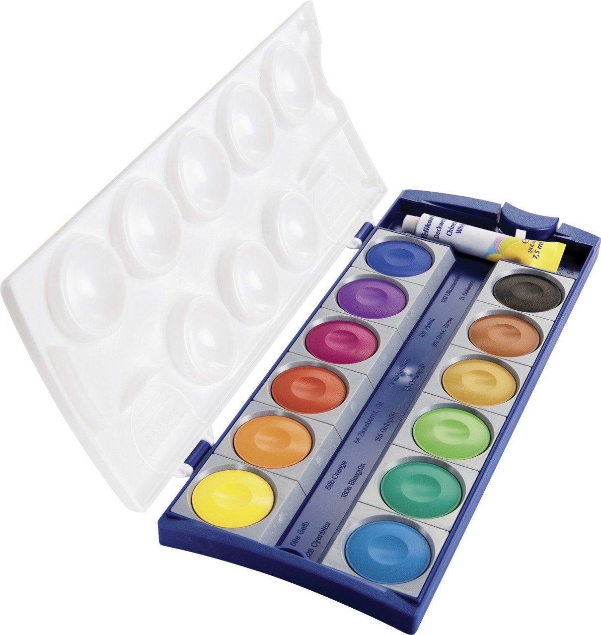 Pelikan Bastelfilz Pelikan Deckfarbkasten 735K/12