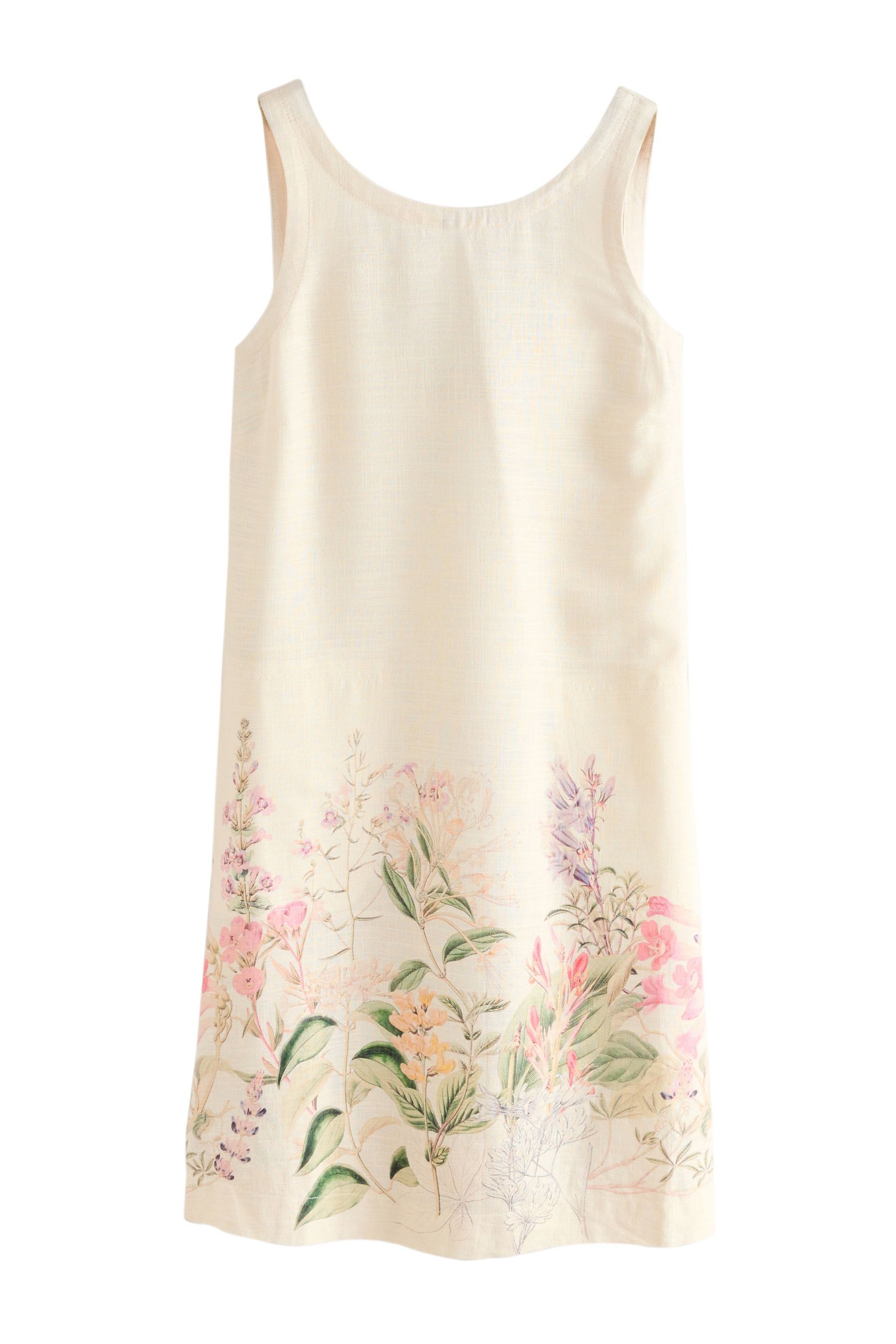 Next Minikleid Mini-Etuikleid mit Leinen mit U-Rückenausschnitt (1-tlg) günstig online kaufen