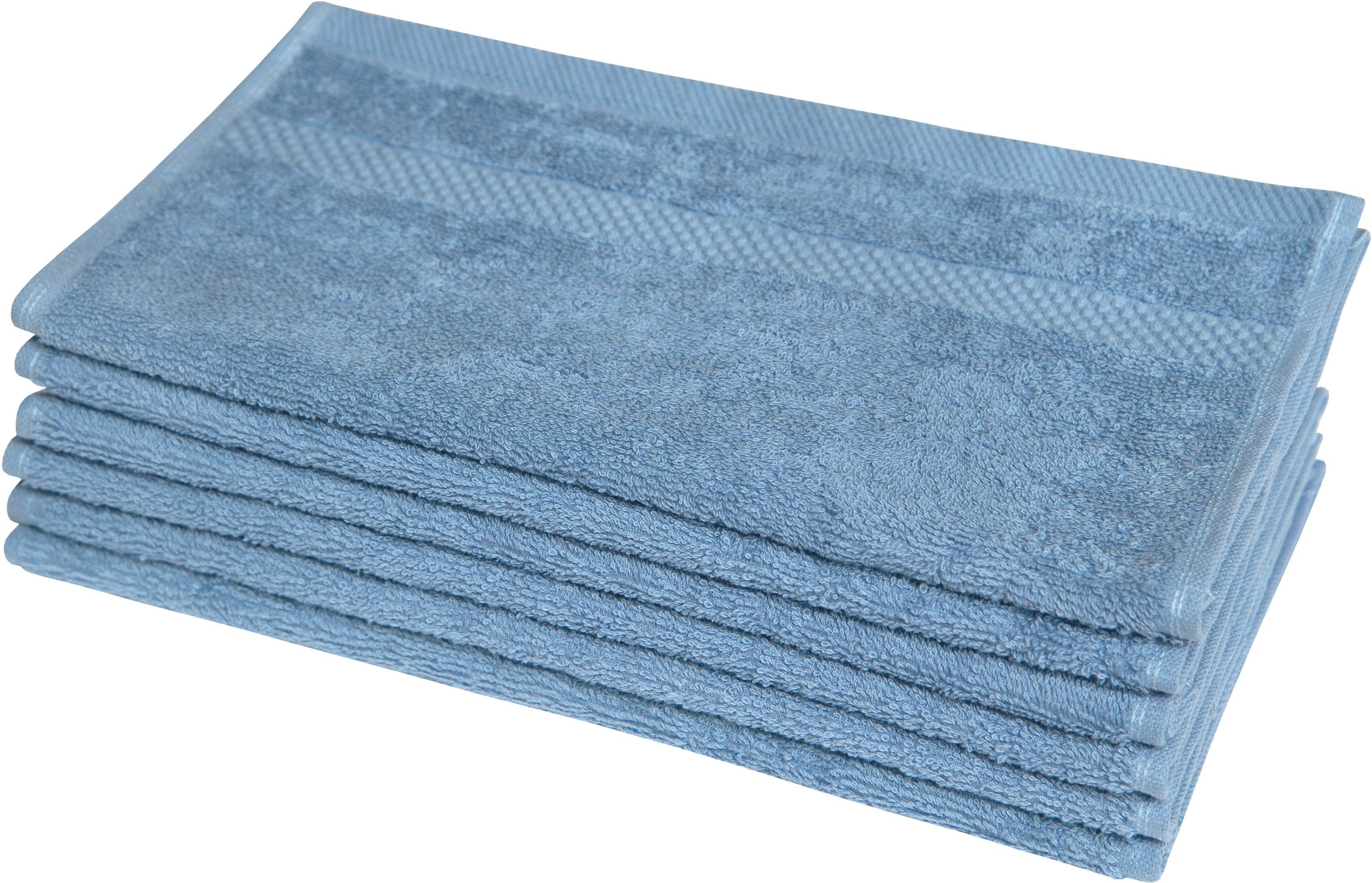 Dyckhoff Gästehandtuch Planet, Walkfrottier (6-St) günstig online kaufen