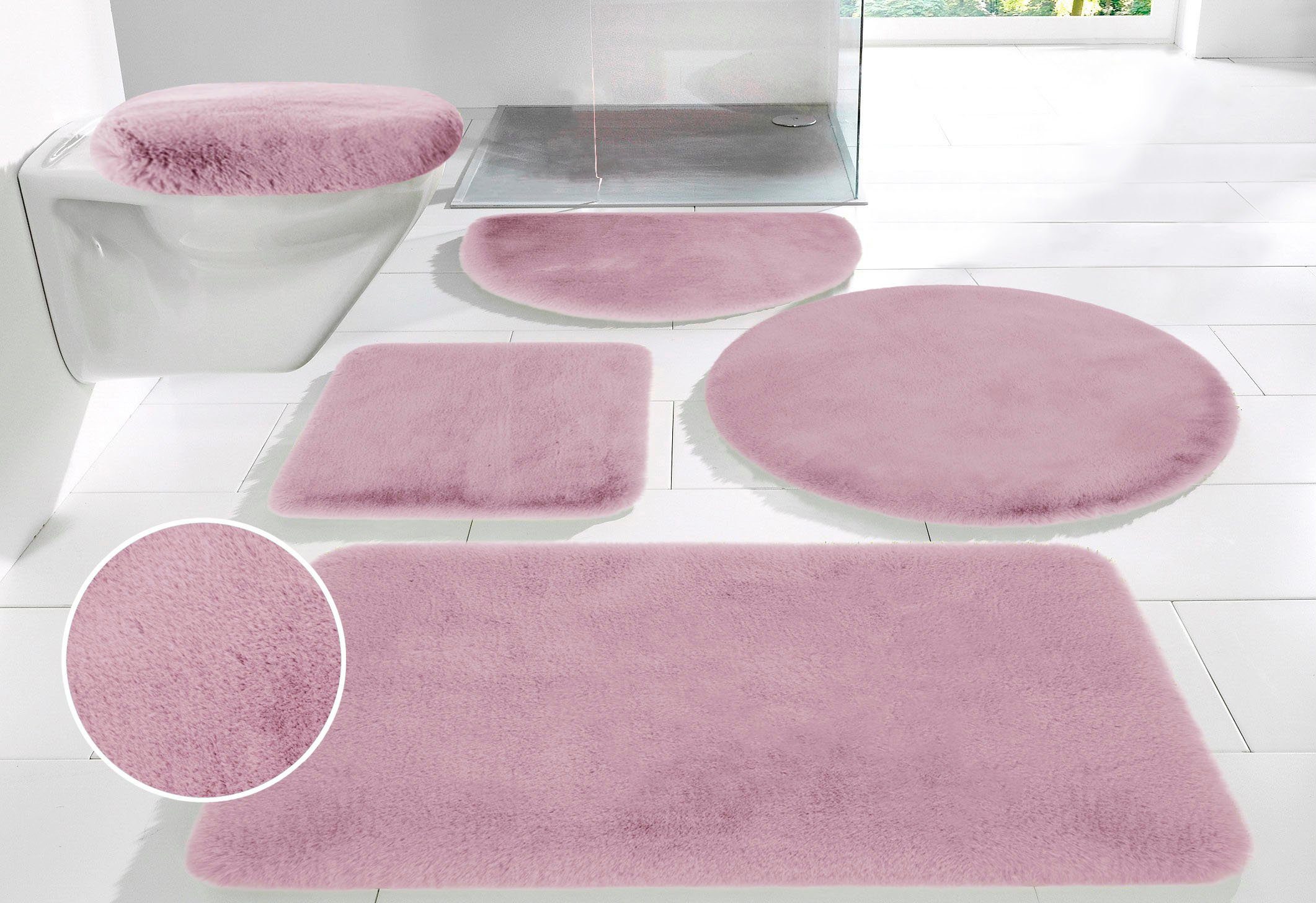 my home Badematte Rabbit Badematten, Badvorleger, günstig online kaufen