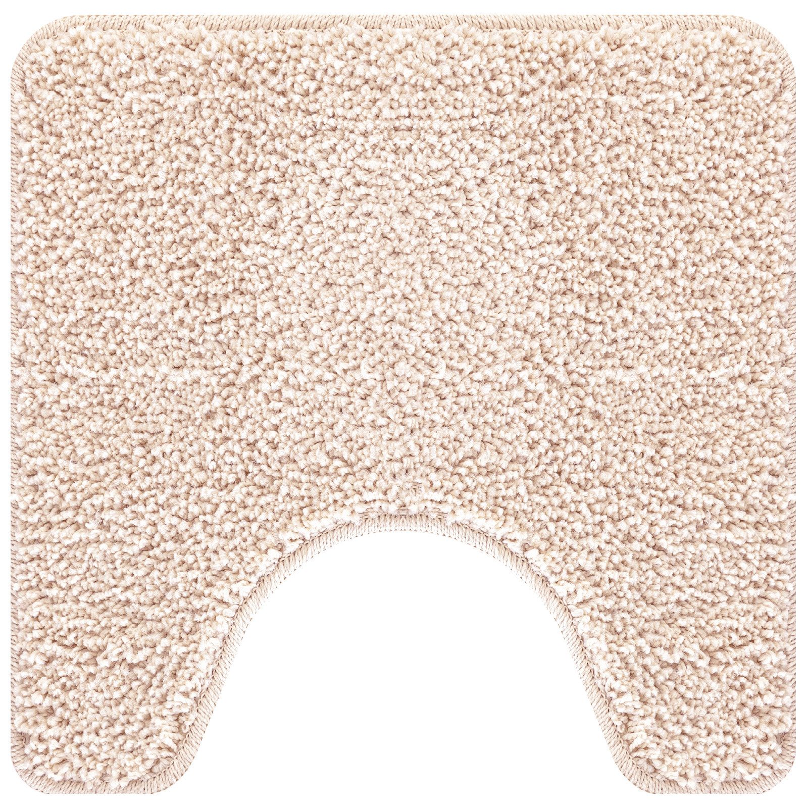 vidaXL Badematte 2-tlg. Badematten-Set Creme Polypropylen günstig online kaufen