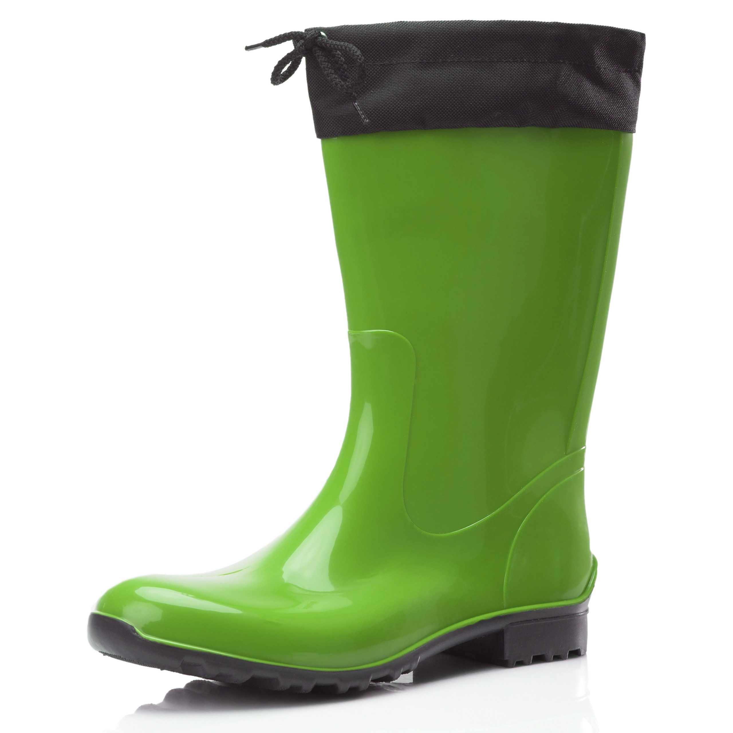 Ladeheid Damen Gummistiefel mit Stulpe LA-968 Gummistiefel