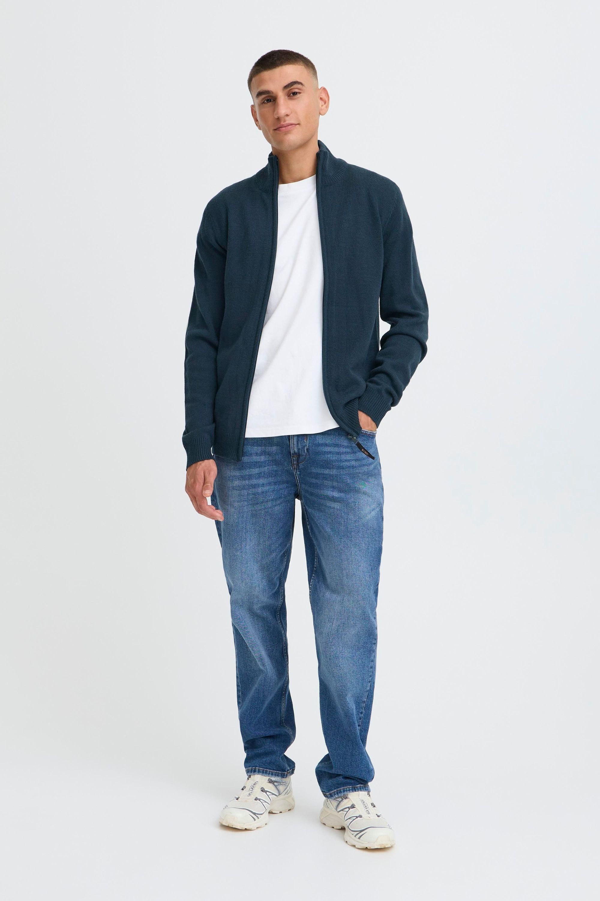 !Solid Strickjacke SDBabal Moderner Cardigan mit Reißverschluss