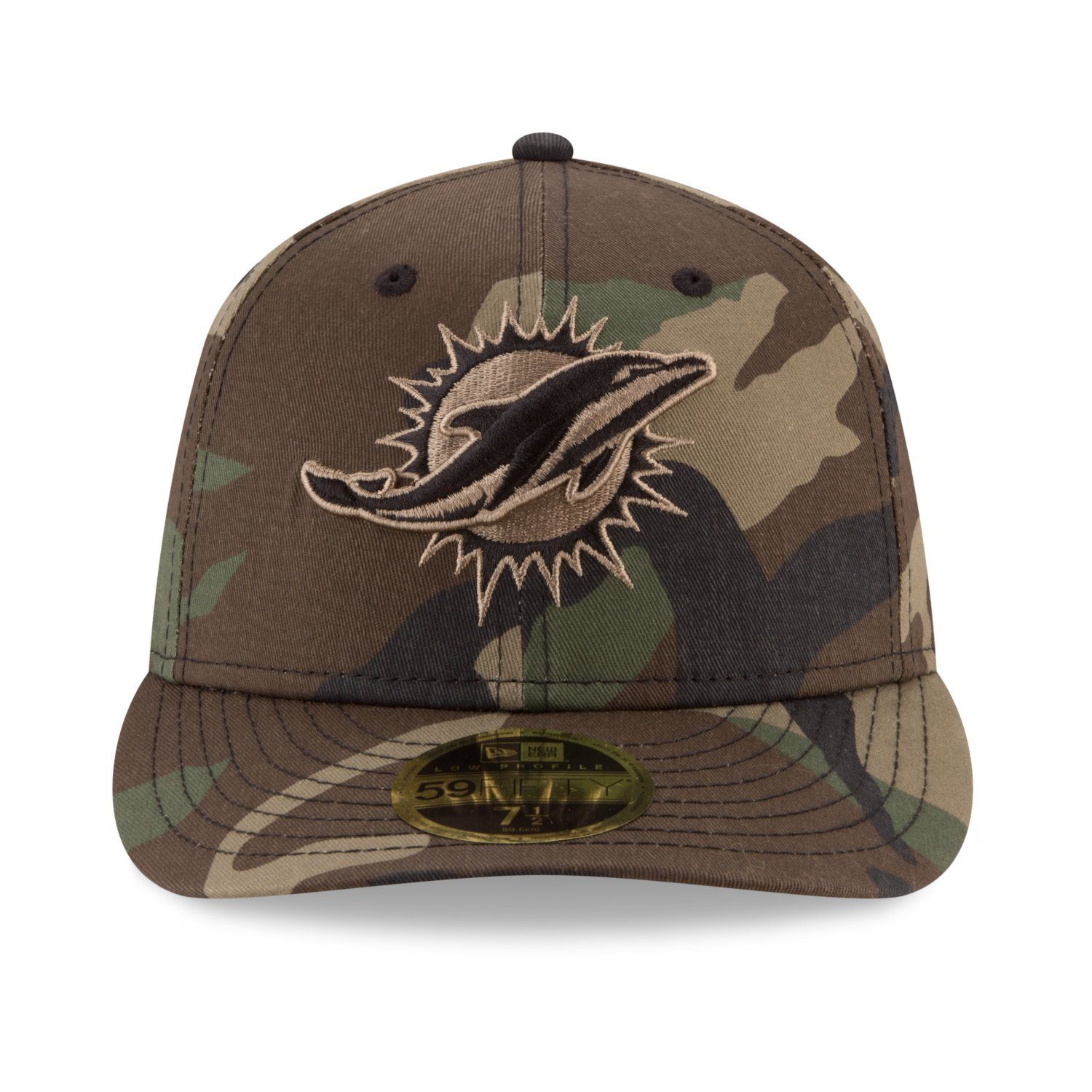 Cap Era New Miami Teams Profile Fitted NFL Low 59Fifty woodland Dolphins