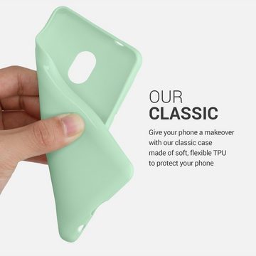 kwmobile Handyhülle Hülle für Alcatel 1C (2019), Hülle Silikon - Soft Handyhülle - Handy Case Cover