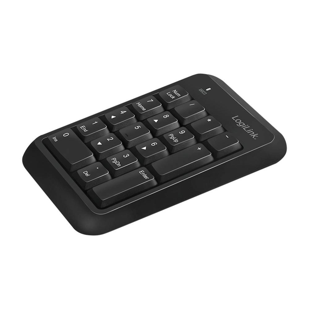 LogiLink Kabelloses Keypad, Bluetooth V5.1 ID0201 Tastatur (Ergonomisch)