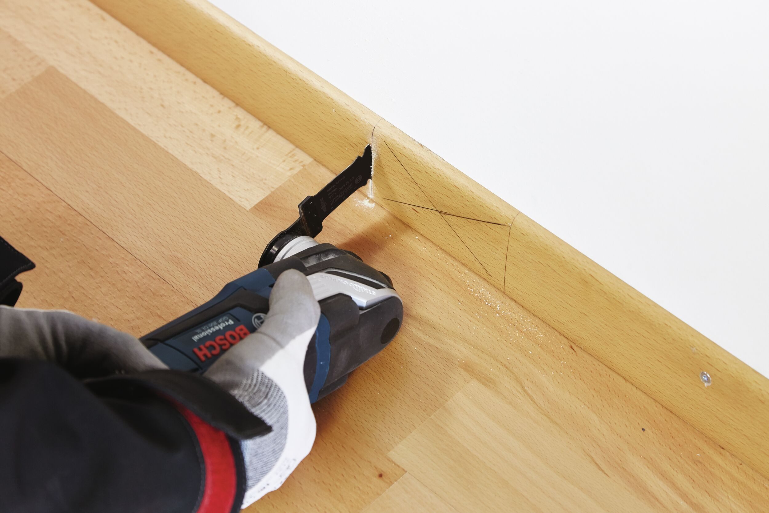 BOSCH Tauchsägeblatt, AII 65 BSPC Holz, Starlock, 65 x 40 mm - 1er Pack