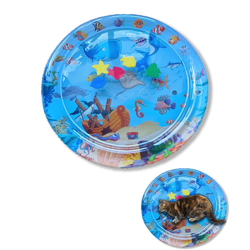 Ledander Hundematte Kratzfeste Katzen-Wasser-Spielmatte im Ozean, günstig online kaufen